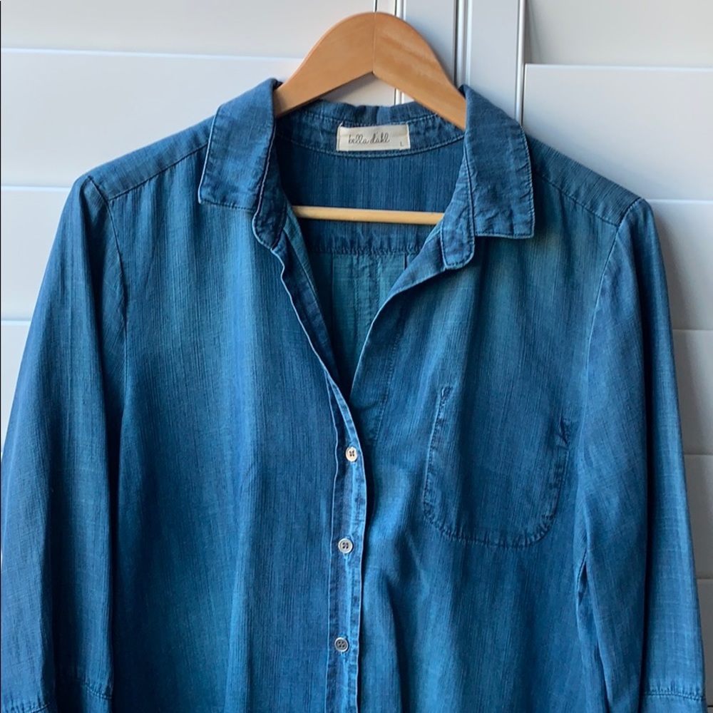 Bella Dahl - Denim Blouse